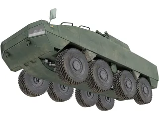 KTO Rosomak 3D Model preview