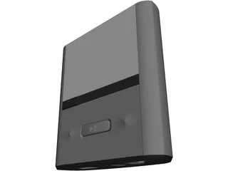 Philips MP3 Player 3D Model preview