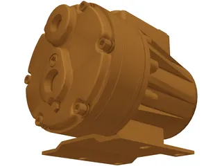 Hydracell D10 Pump 3D Model preview