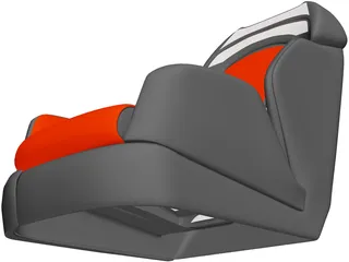 Child Seat 3D Model preview