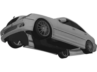 Mercedes-Benz C-Class 3D Model preview