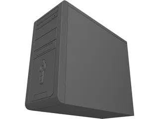 Philips Computer Case 3D Model preview