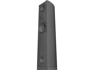 Home Speaker 3D Model preview