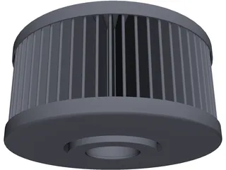 Air Filter 3D Model preview