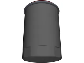 Oil Filter 3D Model preview