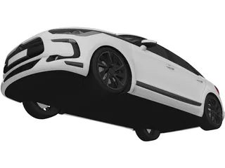 Citroen DS5 (2012) 3D Model preview