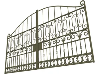 Iron Gate 3D Model preview