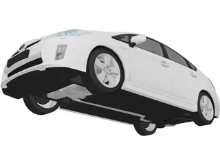 Toyota Prius (2010) 3D Model preview