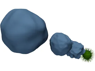 Cytology Cells Virus 3D Model preview