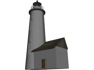 Beacon Lighthouse 3D Model preview