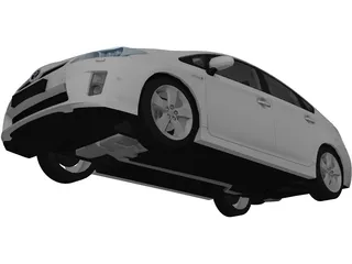 Toyota Prius (2010) 3D Model preview