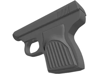 Sterling 22 Pistol 3D Model preview