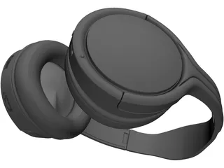 Headphones 3D Model preview