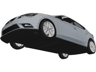 Seat Leon (2013) 3D Model preview