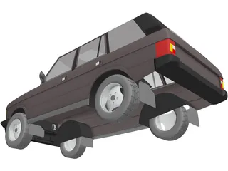 Range Rover Classic 3D Model preview