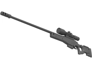 L115A3 LRR 3D Model preview