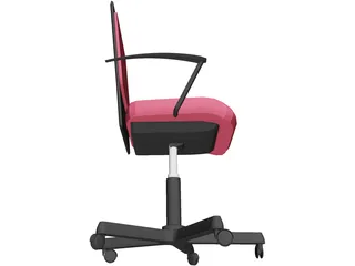 Office Chair 3D Model preview