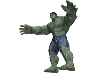 Hulk 3D Model preview