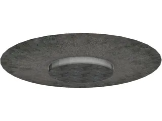 Pit Spinner 3D Model preview