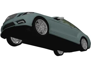 Mercedes-Benz E500 C207 Coupe 3D Model preview