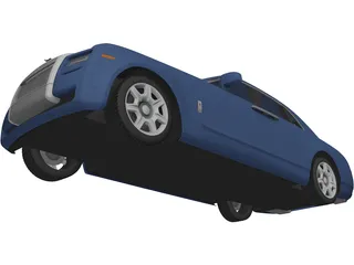 Rolls-Royce Ghost (2010) 3D Model preview