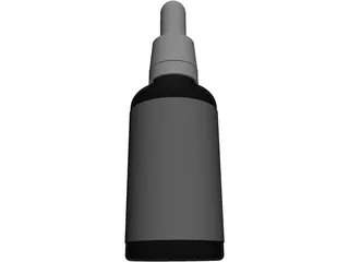 Medicine Bottle 3D Model preview
