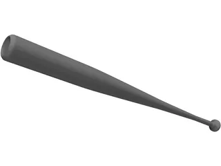Baseball Bat 3D Model preview
