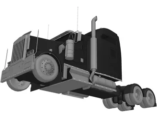 Peterbilt 379 3D Model preview