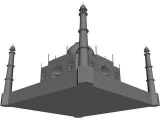 Taj Mahal 3D Model preview