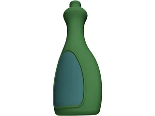 Elixir Bottle 3D Model preview