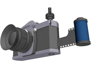 Photo Camera 3D Model preview