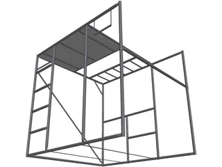 Jungle Gym 3D Model preview