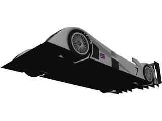Bentley EXP Speed 8 (2002) 3D Model preview