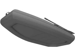 Inflatable Boat 3D Model preview