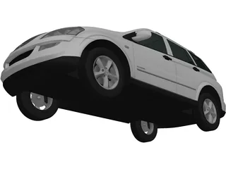 SsangYong Kyron (2011) 3D Model preview