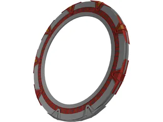 Stargate 3D Model preview