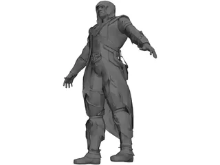 Connor Kenway 3D Model preview