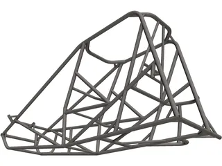 Gerhardt Midget Chassis 3D Model preview