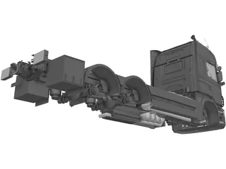 Scania R560 3D Model preview