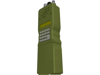 Military Radio 3D Model preview