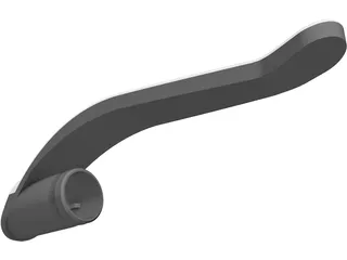 Pen Cap Clip 3D Model preview