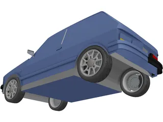 Yugo 1.4 3D Model preview