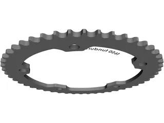 Bike Sprocket 48T 3D Model preview
