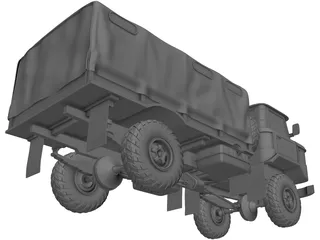 Gaz 66 3D Model preview