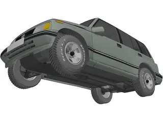 Suzuki Vitara 5-doors (1990) 3D Model preview