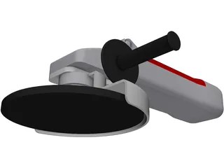 Angle Grinder 3D Model preview