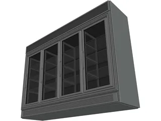 Store Fridge 3D Model preview