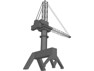TTC Crane 3D Model preview