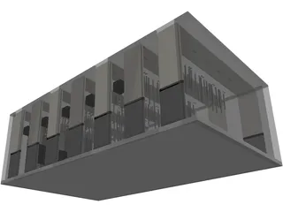 Restaurant 3D Model preview