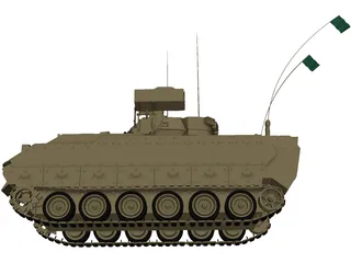 Tank Pakistan Talha 3D Model preview